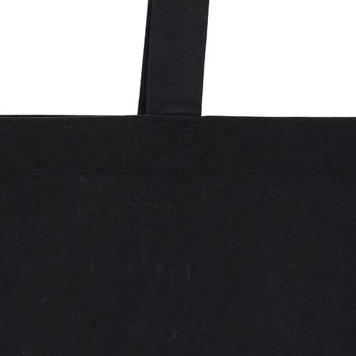 Екосумка для покупок Bambi Сумка-шоппер чорна, розмір 38 х 42 см (140 г/м2) - фото 2