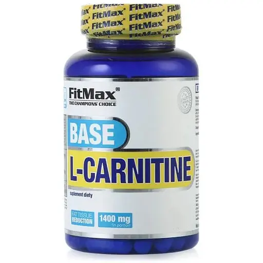 Жиросжигатель FitMax Base L-Carnitine 90 капсул - фото 1