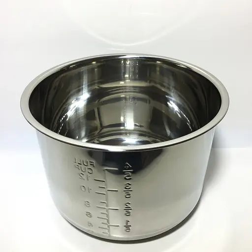 Кастрюля из нержавеющй стали для мультиварки-скороварки Moulinex CE400032, CE4000 (Аналог SS-991486) 6л. - фото 4