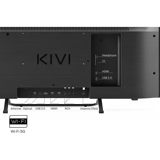 Телевізор Kivi F760Q 32'' LED FHD (32F760QB) [139370] - фото 8