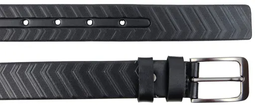 Ремінь шкіряний Skipper чоловічий 125-130х3,3 см acs0026314 - фото 4