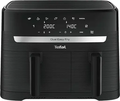 Мультипечь (аэрофритюрница) Tefal Dual Easy Fry EY901N10