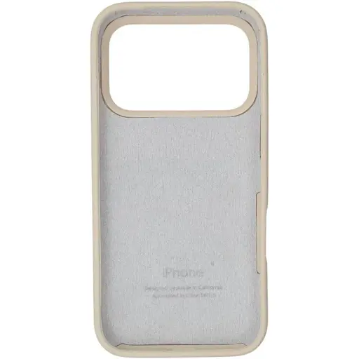 Чехол Silicone Case для Apple iPhone 17 Pro Max Antique White AA [145086] - фото 2