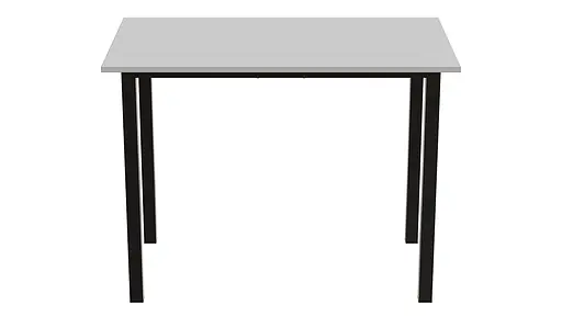 Стіл універсальний Knap Ferrum-decor 750x1400x600 Чорний метал ДСП Білий 16 мм (FRD-106354) - фото 5