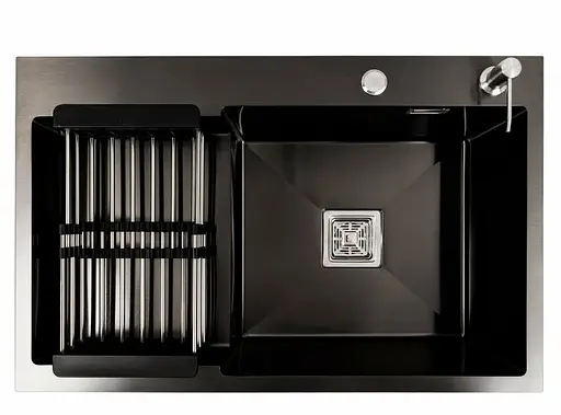 Кухонна мийка Platinum HANDMADE 78*50С R (SP000041298) - фото 2