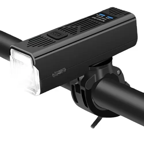 Вело фонарь (звонок) MT-007-T6 microUSB + выносная кнопка (3 режима + 5 режимов)