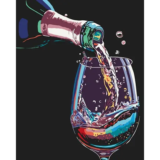 Картина по номерам "Игристое" 12036-AC 40x50 см