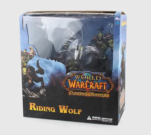Фігурка World of Warcraft Orc Wolf Rider Riding Wolf Світ Військового Ремесла Орк Наїзник 26 см WOW 21.80 - фото 8