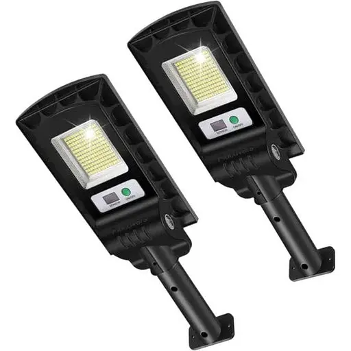 Вуличний ліхтар на сонячній батареї 180 світлодіодів 2 інтелектуальні режими потоку