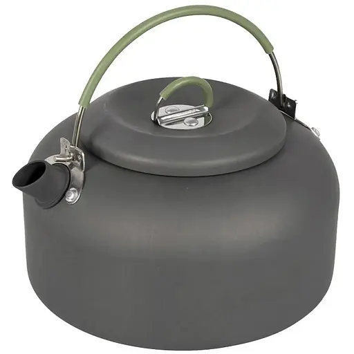 Чайник Bo-Camp Hard Anodized 1.4L Anthracite / Green (2200410) (DAS302117) - фото 1