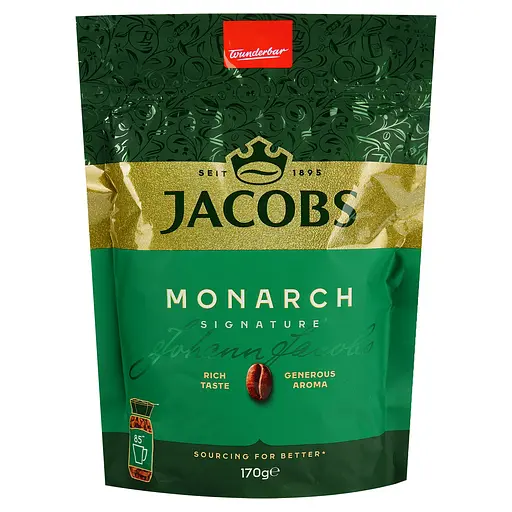 Кофе растворимый Jacobs Monarch, 170 г (666457)