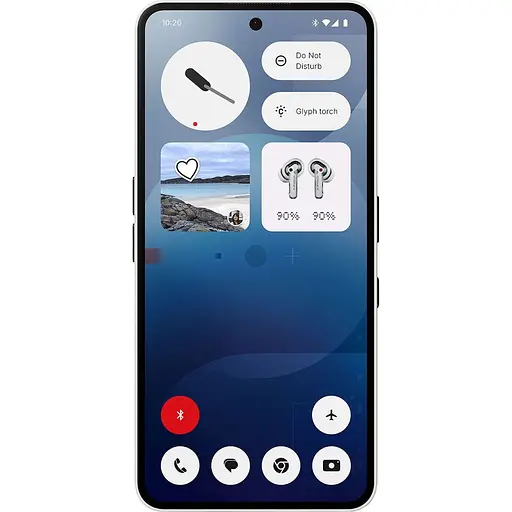 Смартфон Nothing Phone (3a) 8/128 GB White [131181] - фото 3
