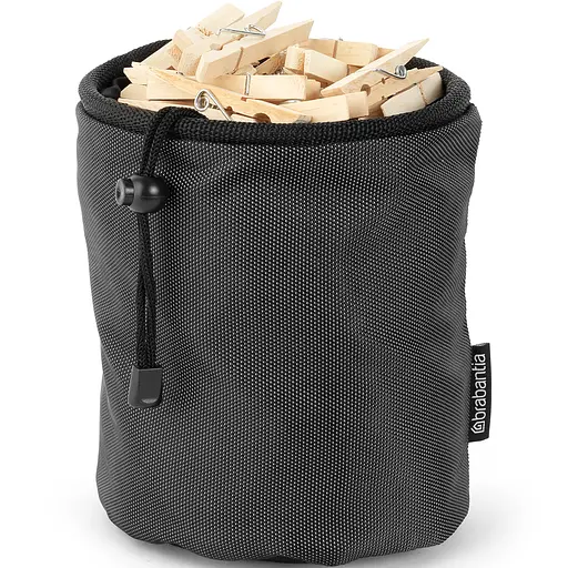 Мешок Brabantia для прищепок черный (105760) - фото 1