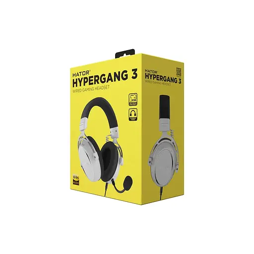 Навушники Hator Hypergang 3 Hi-Res White (ESH06) - фото 11