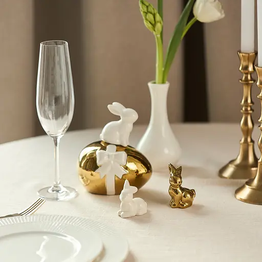 Статуэтка декоративная MBM HOME Апельсиновый кролик золотая (DH-ST-41 GOLD) - фото 8