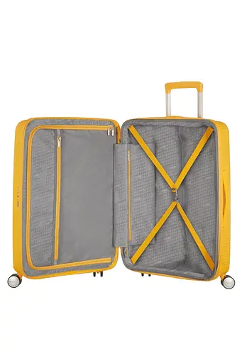 Чемодан American Tourister SOUNDBOX YELLOW 67x46,5x29(32) 67 см 32G*06002 - фото 12