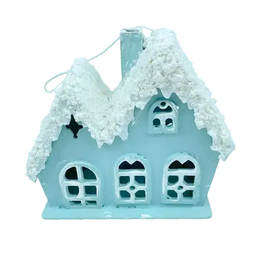 Домик декоративный новогодний деревянный 5х10х24 см атлантик Dashuri 28124499