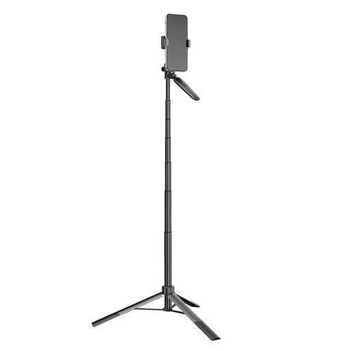 Штатив-трипод Adyss A65 с пультом 1.5 m черный - фото 4