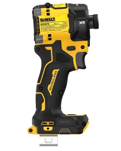 Шурупокрут ударний гідравлічний акумуляторний DeWalt безщітковий без АКБ та ЗП (DCF870NT) - фото 4