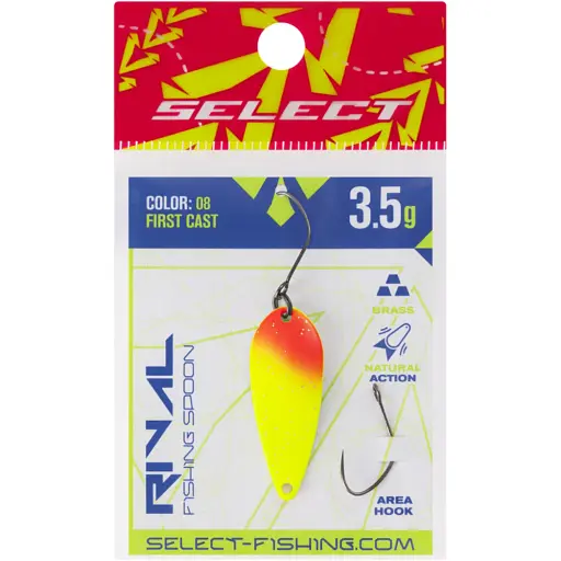 Блешня Select Rival 3.5g 34mm #08 First Cast - фото 2