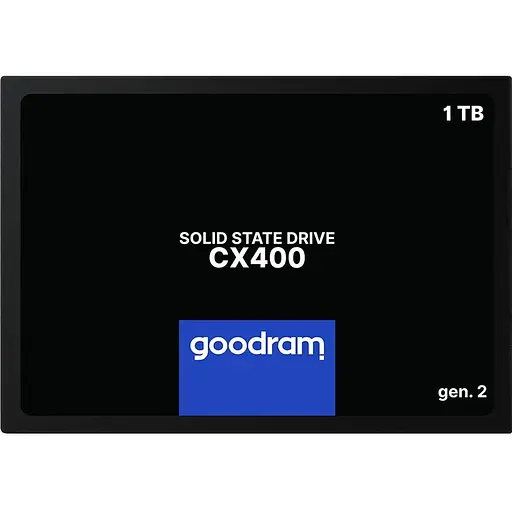 SSD накопичувач Goodram CX400 Gen.2 1 TB (SSDPR-CX400-01T-G2) [142751]