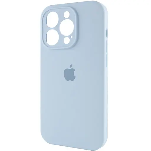 Чохол Epik Silicone Case Full Camera Protective AA для Apple iPhone 15 Pro Max 6.7 Блакитний/Sweet Blue - фото 3