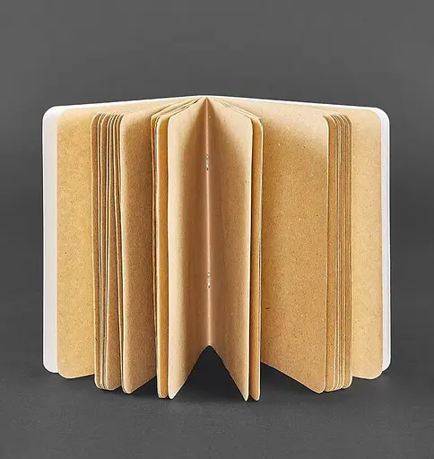 Тетрадь для софт-бука BlankNote Мини без принта крафт А6, 40 листов - фото 3