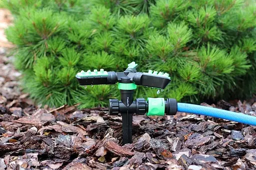 Дождеватель Presto-PS ороситель круговой Рубикон Green, в упаковке – 1 шт. (2813) - фото 3