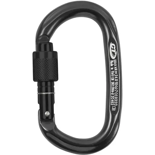 Карабін Climbing Technology Pillar SG Alu Чорний (1053-2C46300 XZD)