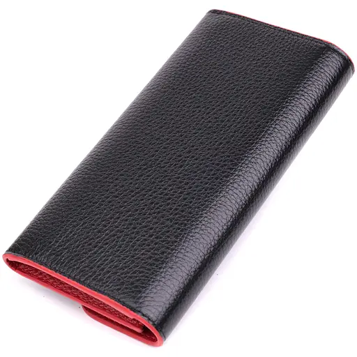 Женский кошелек с треугольным клапаном из натуральной кожи Tony Bellucci 19х9х1.5 см acs0029601 - фото 2