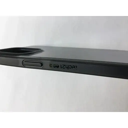 Оригинальный противоударный силиконовый чехол Tech21 Evo Check для iPhone 12 Pro (6.1") Smokey Black T21-8373 - фото 4