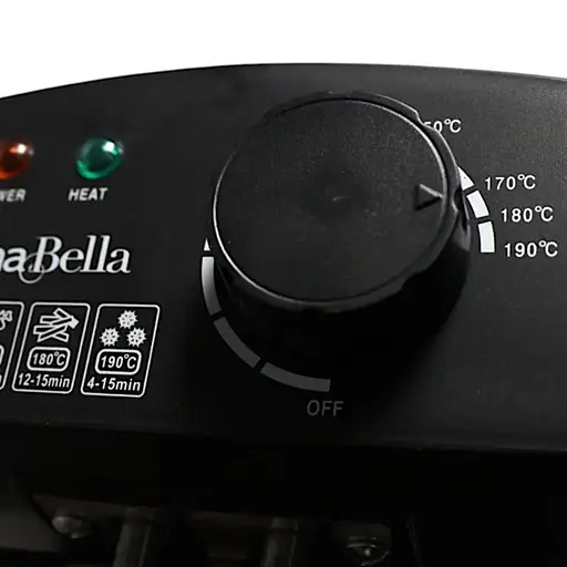 Фритюрниця електрична Luma Bella LB-60002 для приготування картоплі фрі на 3.5 л 2000 Вт Срібний - фото 5