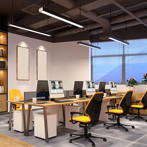 Світлодіодний лінійний світильник Ardero AL4010 45Вт 4000K чорний - фото 3