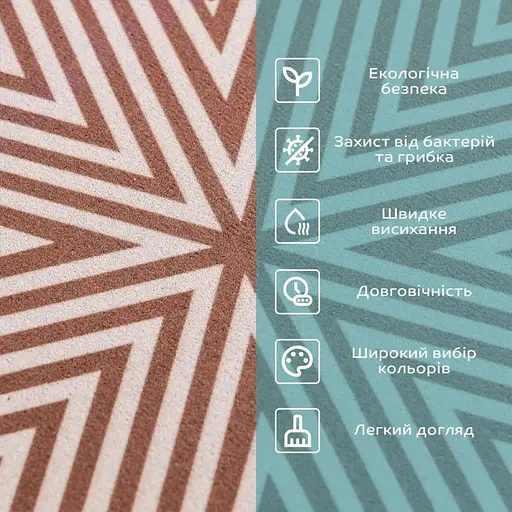 Коврик влагопоглощающий Wall Sticker 40х60х3 мм SW-00002554 - фото 3