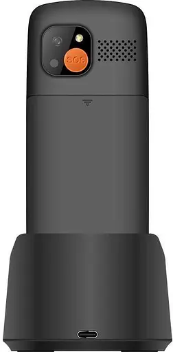 Мобільний телефон бабушкофон Nomi i2440 Black - фото 5