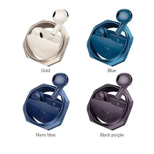 Навушники бездротові Hoco EW70 Glory true wireless BT5.4/6hours золотисті - фото 5