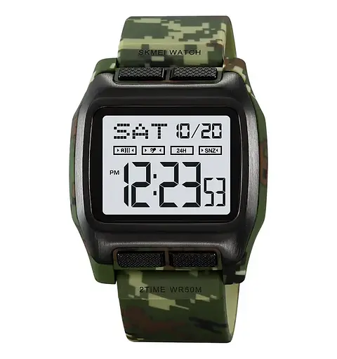 Годинник чоловічий спортивний наручний Skmei 2193 (Камуфляж)