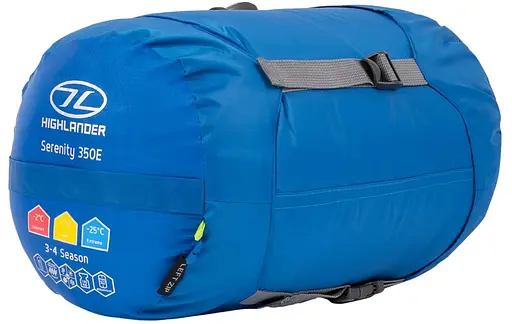 Спальный мешок Highlander Serenity 350 Envelope/-7°C Blue Left (SB238-BL) - фото 7