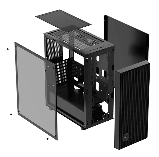 Корпус OCYPUS GAMMA C70 BK ARGB (GAMMA-C70-BKG400XX-GL) без блока питания - фото 4