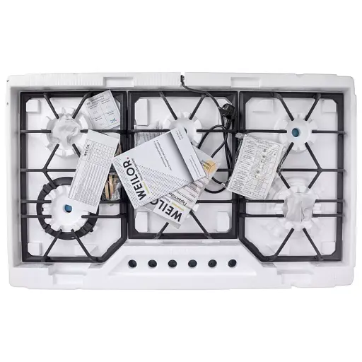 Поверхность газовая на металле WEILOR GM W 904 SS - фото 12
