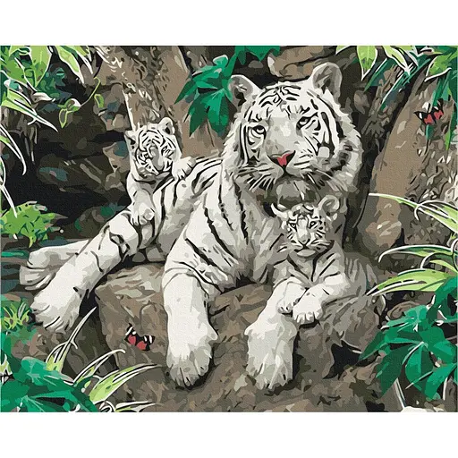 Картина за номерами Сім'я господарів Brushme 40x50 см кольорова 000277732