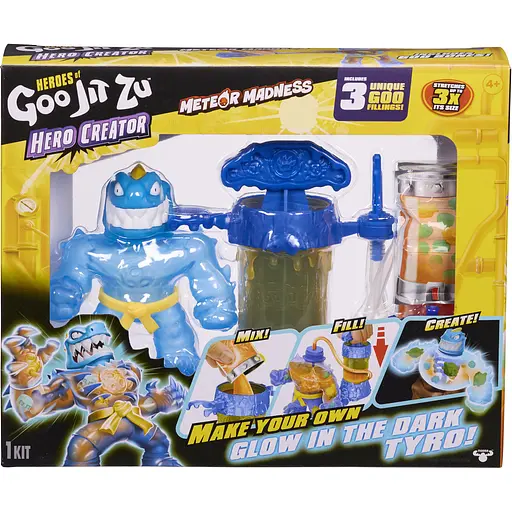 Фігурка GooJitZu Герої Гуджитсу: Тайро Ікс-Рай Глоу (Кріейторс) розтягується (124575) - фото 5