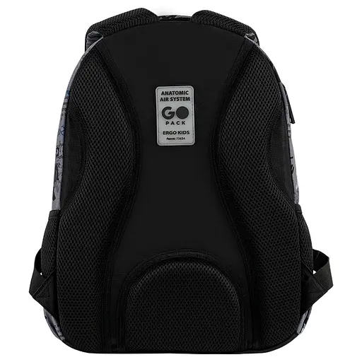 Рюкзак GoPack Education 175M-5 Free Style Сіро-чорний (GO26-175M-5) - фото 7