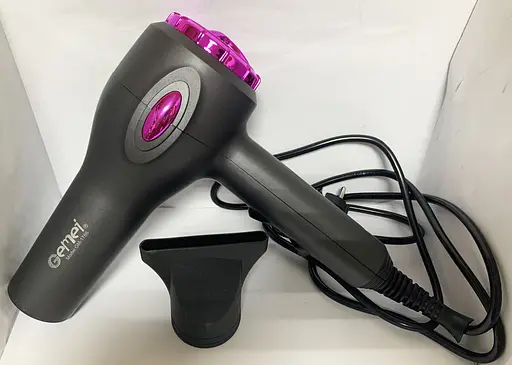 Фен для сушіння та укладання волосся Gemei GM-1786 з іонізацією 2400 Вт - фото 4