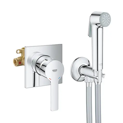 Набір гігієнічного душу прихованого монтажу Grohe Lineare Tempesta-F UA111198000, Хром - фото 1