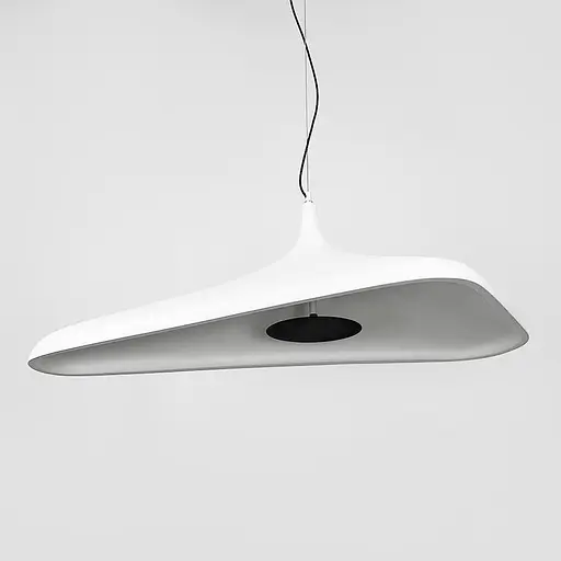 Светильник с уникальным белым плафоном 70х45 см | Ст. MJ260-800 WT | Line F - фото 5