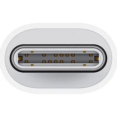 Перехідник Apple USB-C to Lightning Adapter (MUQX3) [105055] - фото 3