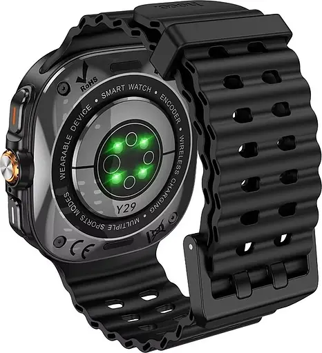 Смарт годинник Hoco Y29 Smart sports watch чорний - фото 3