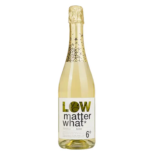 Вино ігристе Cordier Low Matter What Chardonnay біле напівсухе 0.75 л - фото 1
