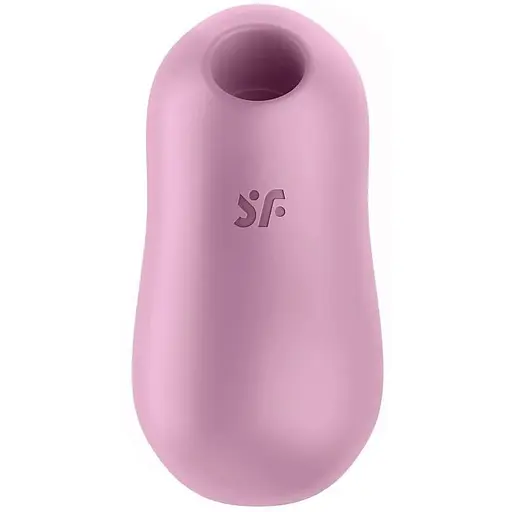 Вакуумний стимулятор із вібрацією Satisfyer Cotton Candy Фіолетовий - фото 3